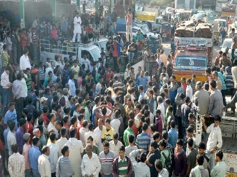 no work at Bhunter mandi for 5 hours
